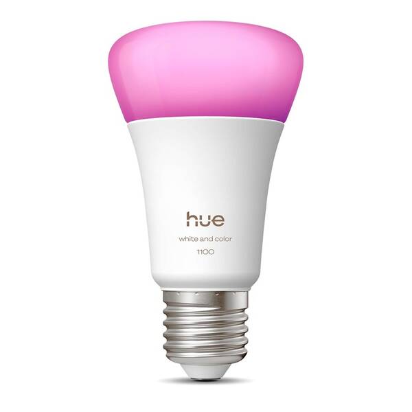 Inteligentná žiarovka Philips Hue Bluetooth, E27, 1100 lm, White and Color Ambiance 

