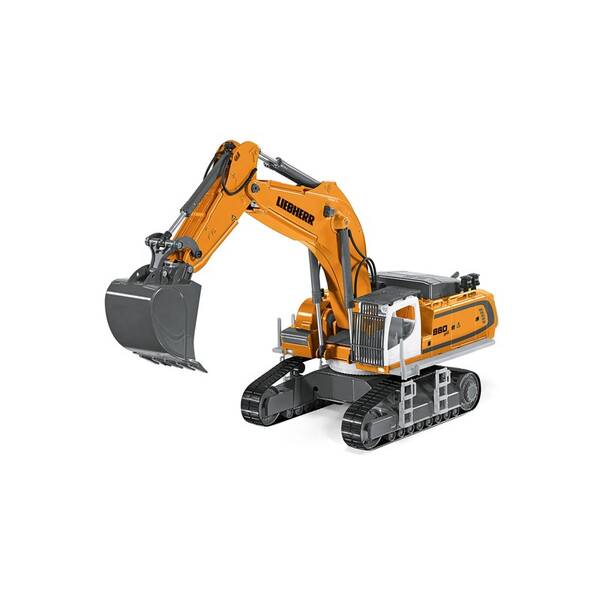 RC bager Siku Liebherr R980 SME žltý

