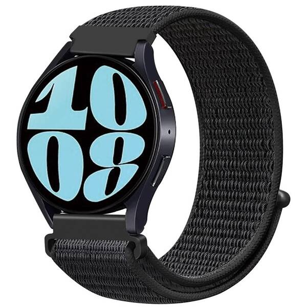 Remienok Celly univerzální se suchým zipem na Smart Watch 20 mm čierny

