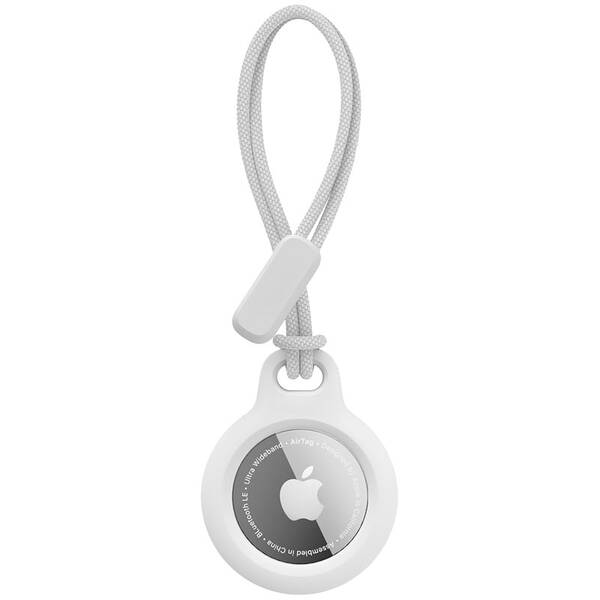 Puzdro Mobile Origin Airtag Loop Case Holder A1 biele

