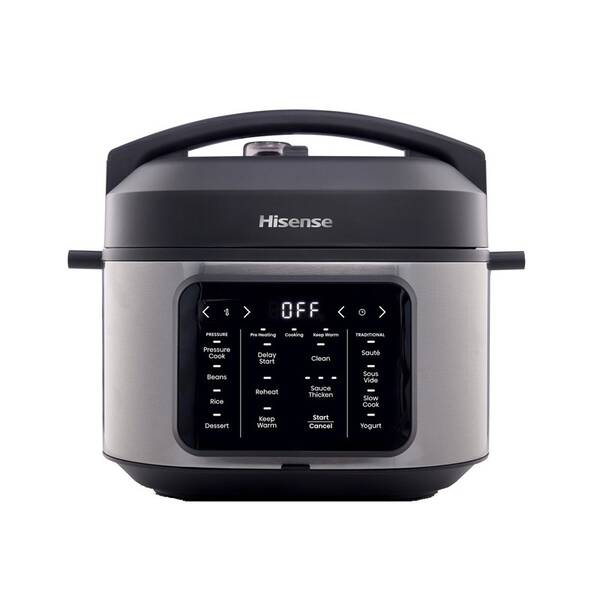 Multifunkčný hrniec Hisense HMC6SBK strieborný

