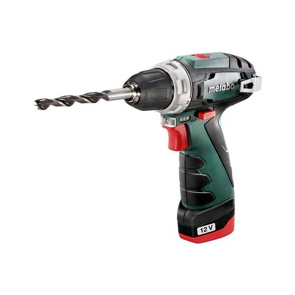 Vŕtací skrutkovač Metabo 60098450 PowerMaxx BS Basic  (s batériou) 

