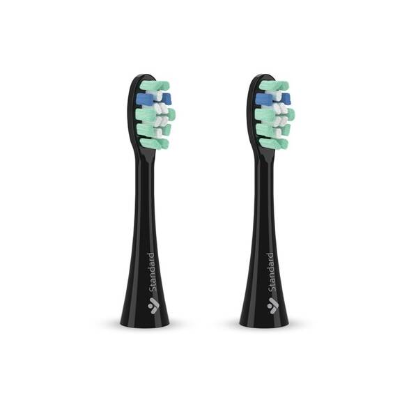 Náhradné hlavice TrueLife Clean-series heads Standard black (2 ks) čierna

