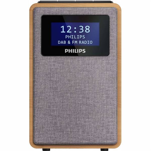 Rádioprijímač s DAB+ Philips TAR5005 drevený

