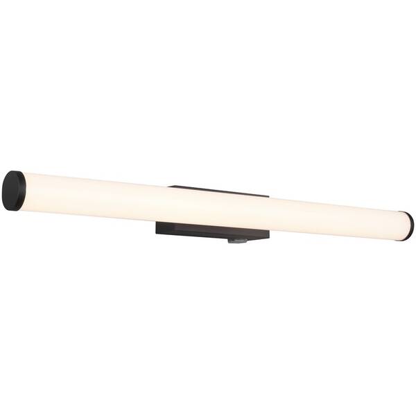 Nástenné svietidlo TRIO Mattimo, 60 cm čierne

