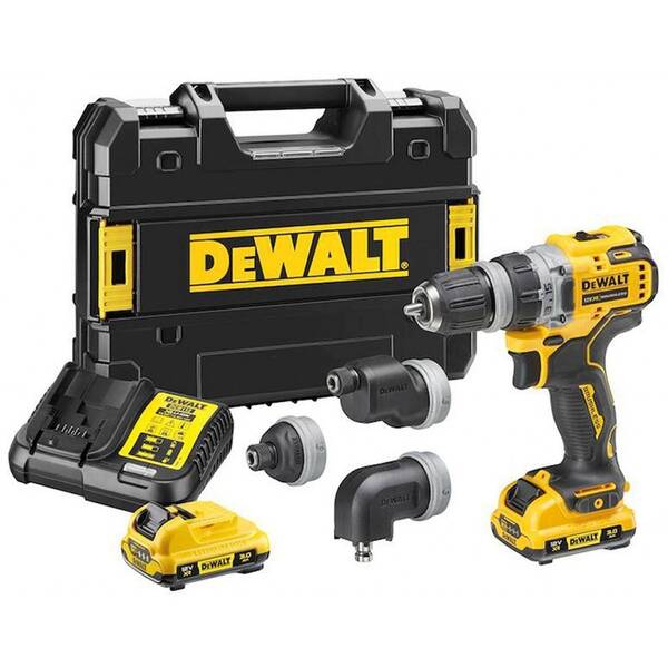 Vŕtací skrutkovač Dewalt DCD703L2T-QW (s batériou) 

