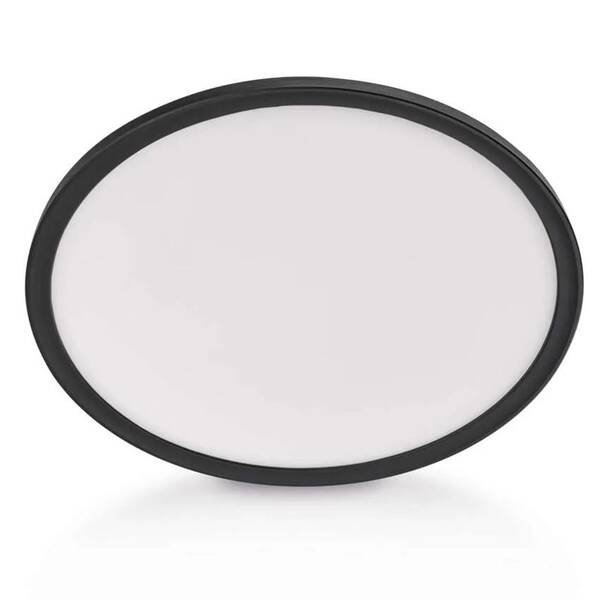 LED stropné svietidlo EMOS FLORI, kruh 30cm, 18W, 1800lm, neutrálna biela čierne

