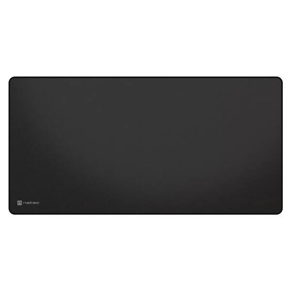 Podložka pod klávesnicu a myš Natec Obsidian Black, 80 × 40 cm čierna

