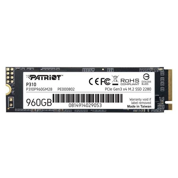 SSD Patriot P310 960GB 

