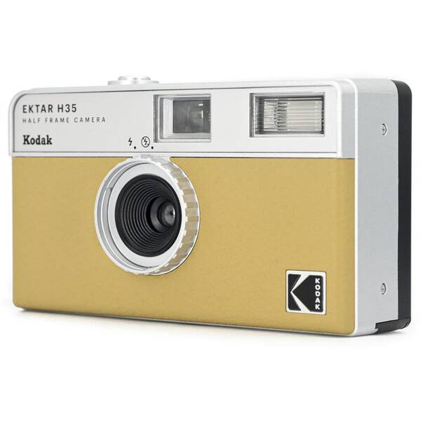 Analógový fotoaparát Kodak EKTAR H35 strieborný/béžový

