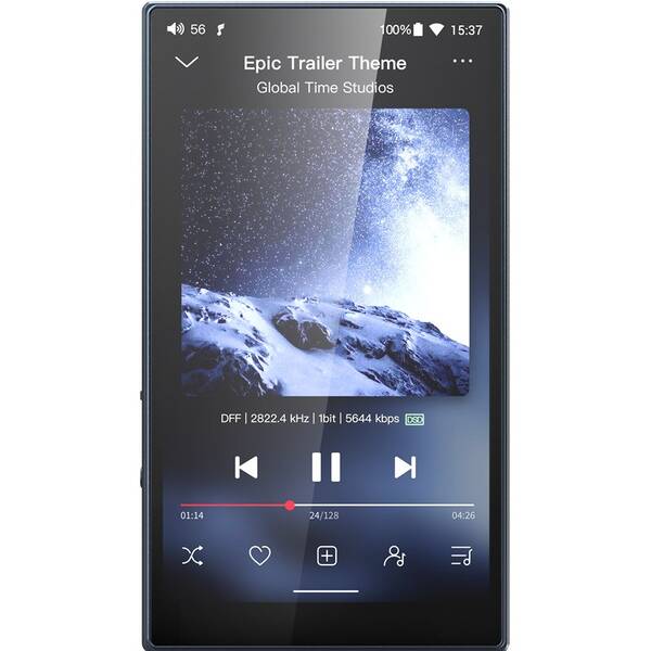 HiFi prenosný digitálny prehrávač FiiO M21 čierny

