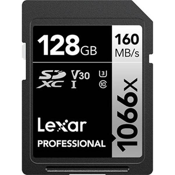 Pamäťová karta Lexar Professional SDXC 128GB UHS-I U3 čierna

