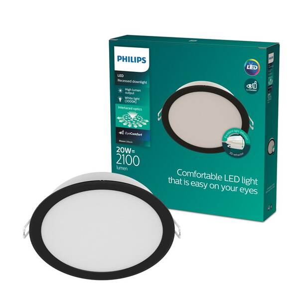 LED stropné svietidlo Philips 59469 MESON 175 20W 30K čierne

