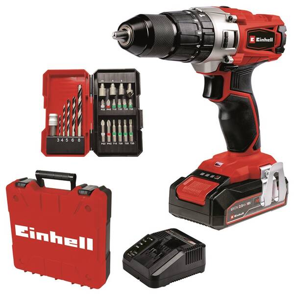 Aku vŕtačka Einhell TE-CD 18/2 Li-i +22 (s batériou) 4514220 

