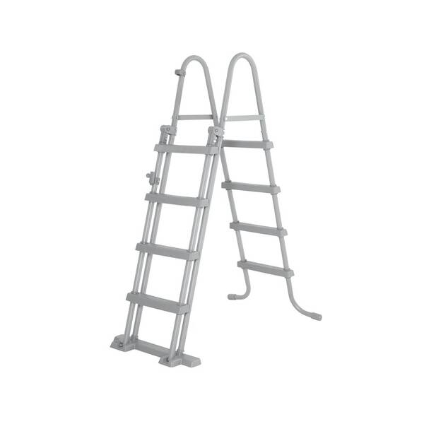 Schodíky do bazéna Bestway Flip & Lock výška 122 cm sivá

