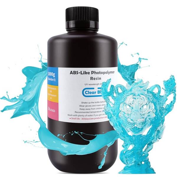 UV resin Elegoo ABS-like 1kg - clear blue modrá

