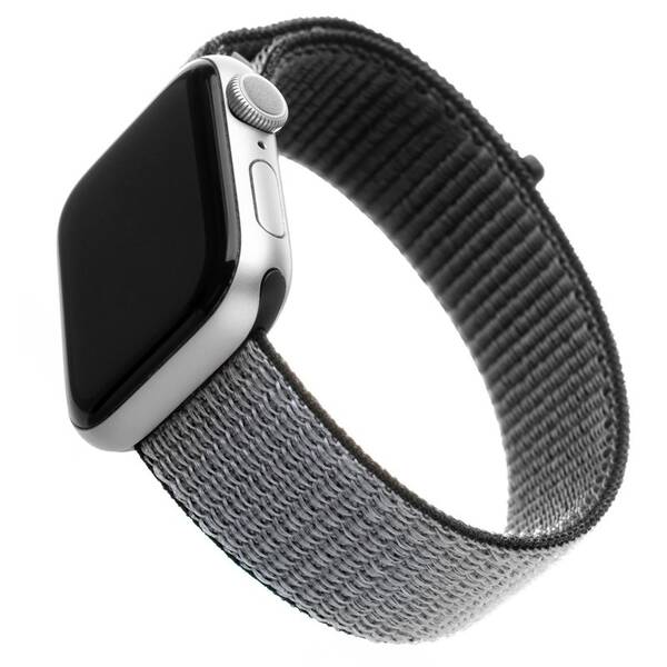 Remienok FIXED Nylon Strap na Apple Watch 38/40/41 mm sivý

