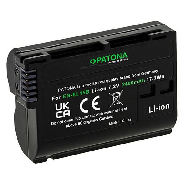 Batéria PATONA pre Nikon EN-EL15 2000mAh Li-Ion Premium čierna

