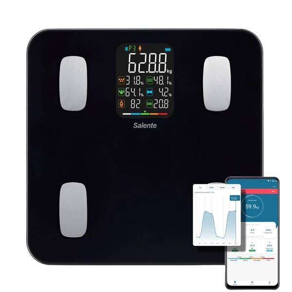 Osobná váha Salente MaxFit čierna

