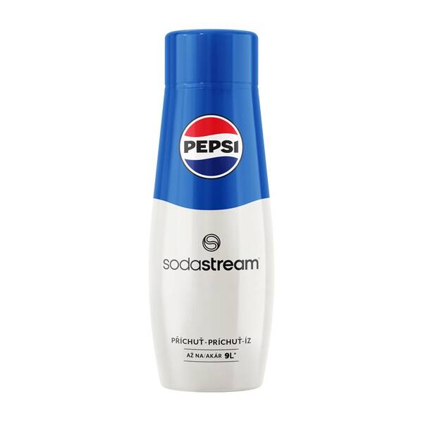 Príchuť pre šumivú vodu SodaStream PEPSI, 440 ml 

