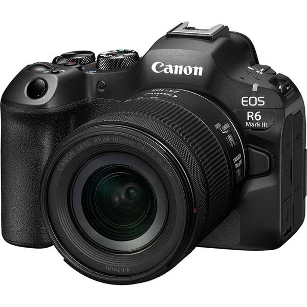 Digitálny fotoaparát Canon R6 Mark III + RF 24-105 mm f/4-7.1 IS STM čierny

