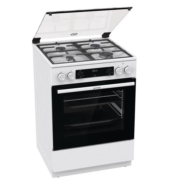 Kombinovaný sporák Gorenje GKS6C70WF biely

