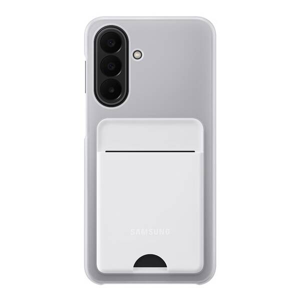 Kryt na mobil Samsung na Galaxy A27 s kapsou na kartu sivý

