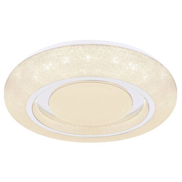 LED stropné svietidlo GLOBO Rada, 38 cm, LED, 24W biele

