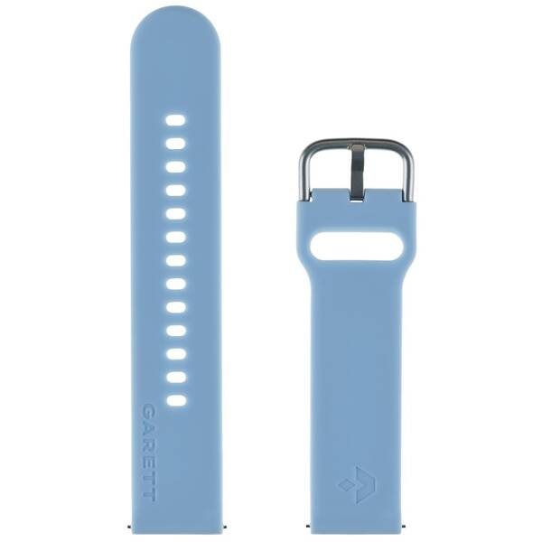 Remienok Garett univerzálny (20 mm), silikónový modrý


