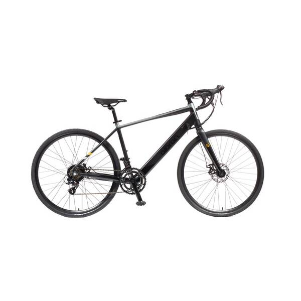 Elektrobicykel Olpran e-Gravel 17" čierna/sivá

