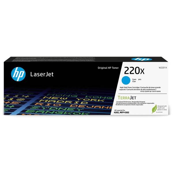 Toner HP 220X, 5 500 stran 


