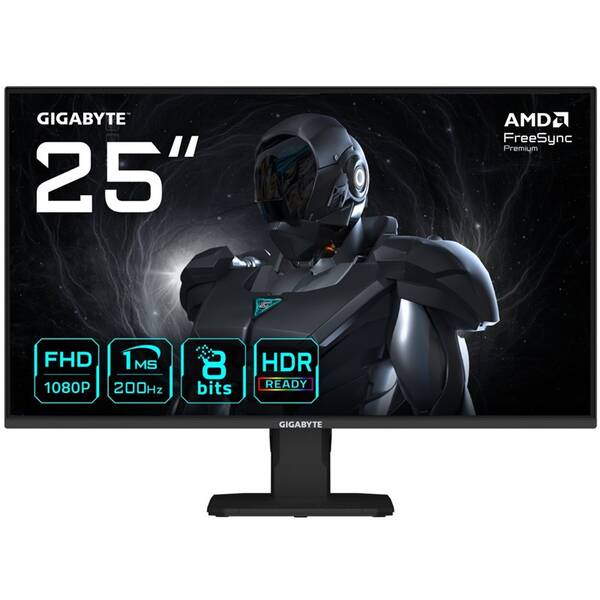 Herný monitor GIGABYTE GS25F2 čierny

