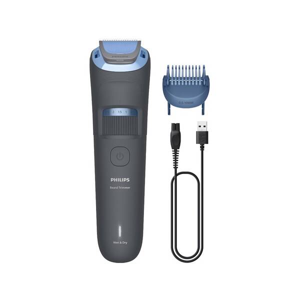 Zastrihávač fúzov Philips BT3617/15 sivý

