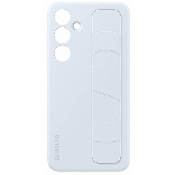 Kryt na mobil Samsung Silicone Grip s poutkem na Galaxy S24+ modrý


