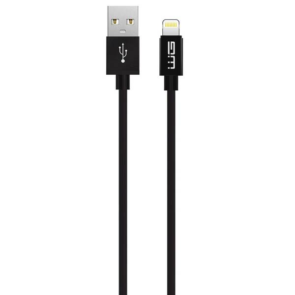 Kábel WG USB-A/Lightning, 1 m čierny

