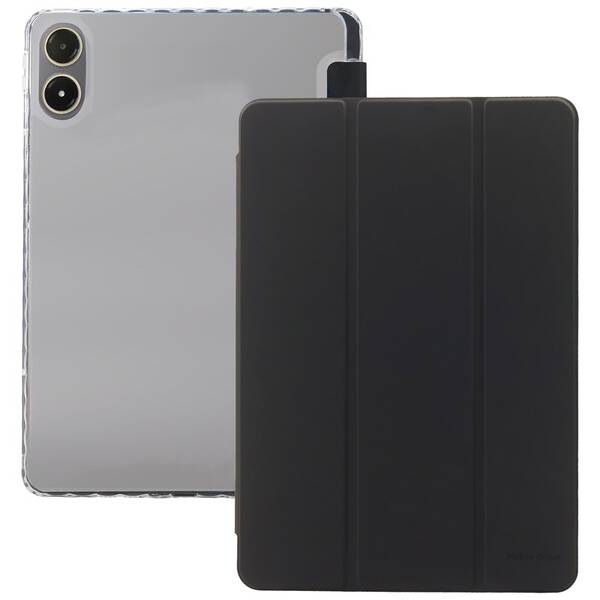 Puzdro na tablet flipové Mobile Origin Easy Tablet Case na Xiaomi Redmi Pad Pro čierne/priehľadné

