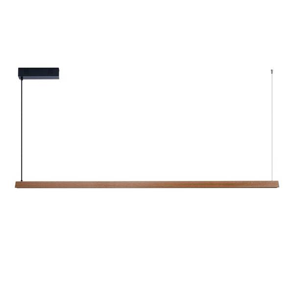 LED stropné svietidlo IMMAX NEO MADEIRA SMART 202cm dřevo dub hnedé

