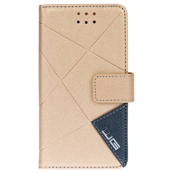 Puzdro na mobil flipové WG CROSS UNIBOOK univerzální 5,5" zlaté

