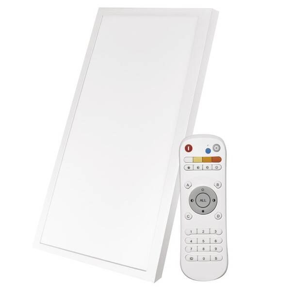 LED stropné svietidlo EMOS Rivi, obdĺžnik, 25W, stmievateľné, CCT biele

