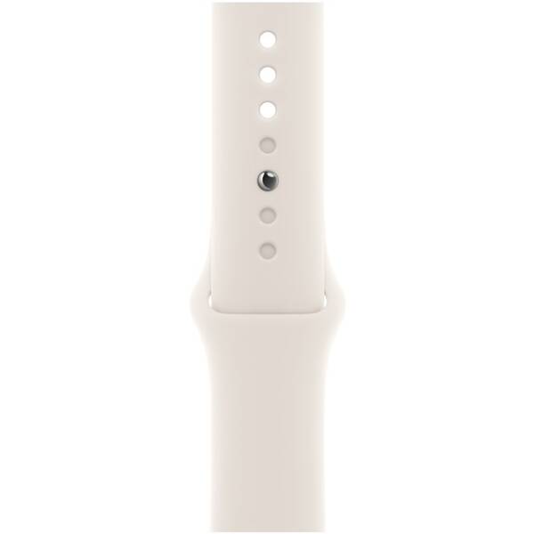 Remienok Apple 40mm hviezdne biely športový - S/M 

