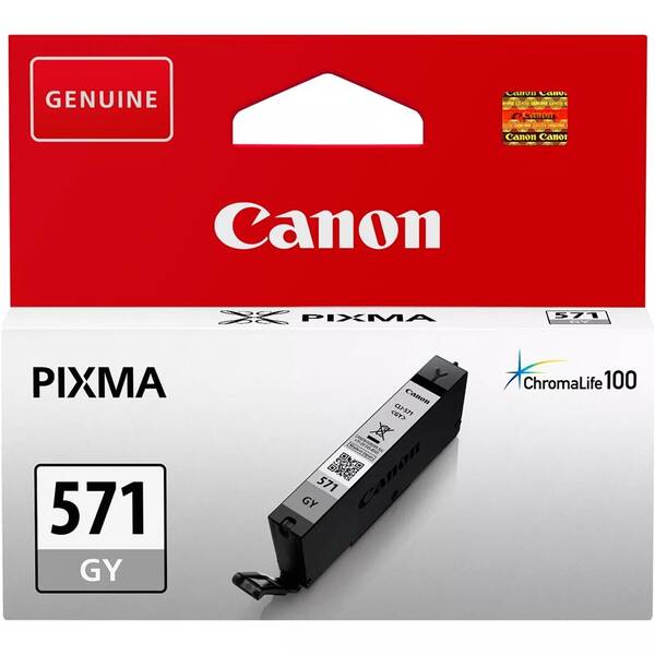 Cartridge Canon CLI-571G, 125 strán sivá

