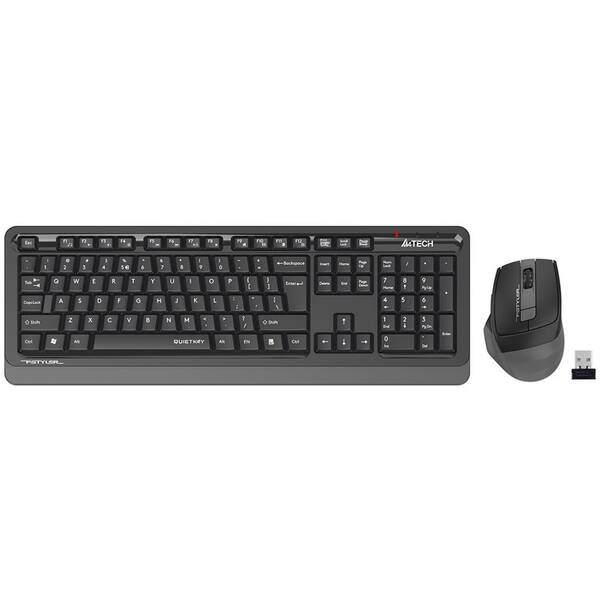 Klávesnica s myšou A4Tech FGS1035Q sivá

