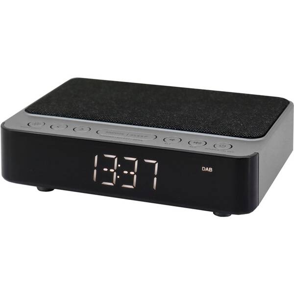 Rádiobudík Soundmaster UR250AN Qi čierny

