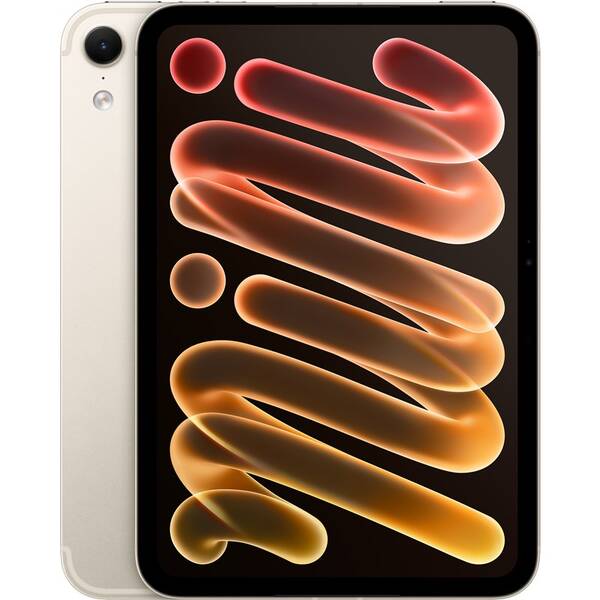 Tablet Apple mini Wi‑Fi + Cellular 128 GB - hvězdně bílý 2026 

