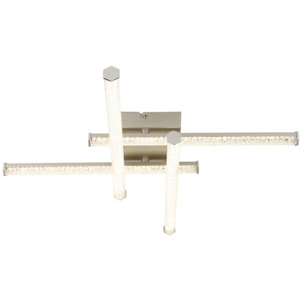 LED stropné svietidlo GLOBO Kirina, 24 W strieborné

