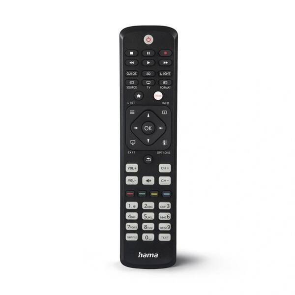 Diaľkový ovládač Hama pre TV Philips 1:1 čierny


