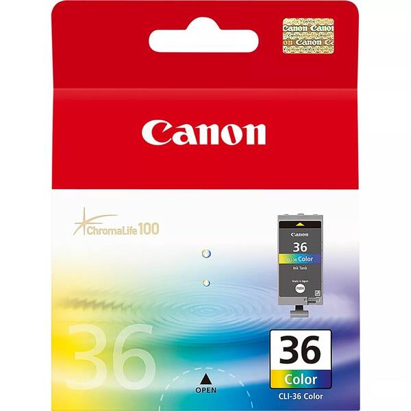 Cartridge Canon CLI-36C, 249 strán, CMY 

