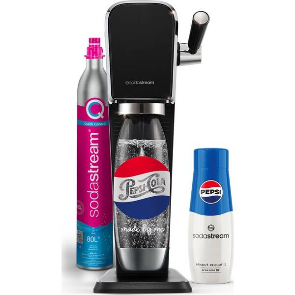 Výrobník sódovej vody SodaStream Art Black PEPSI Megapack čierny

