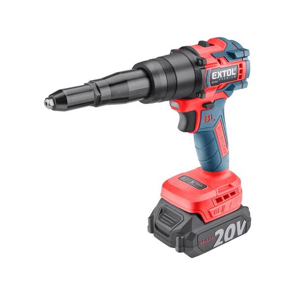 Pištoľ nitovacia Extol Premium 8891868 (s baterií) 

