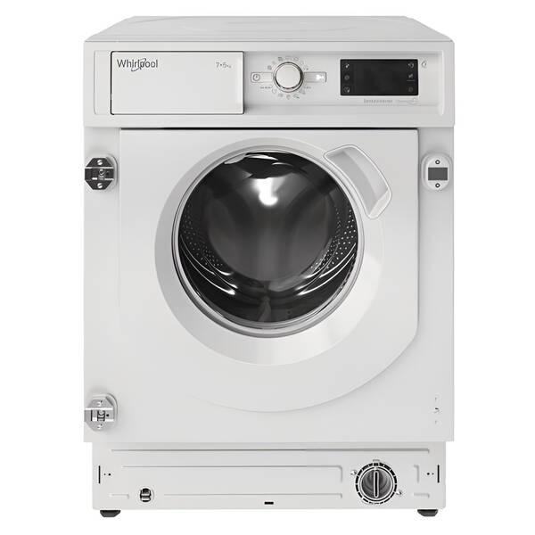 Vstavaná práčka so sušičkou Whirlpool BI WDWG 751482 EU N biela

